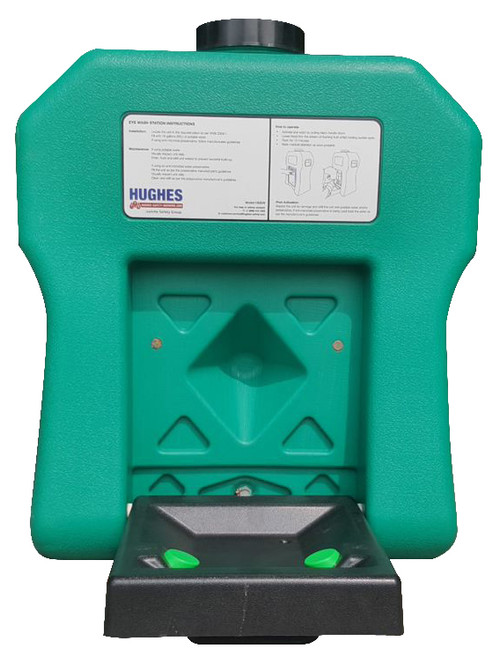 Portable Self-Contained 16-Gallon Gravity-Fed Eye Wash Station, Pallet of 12 Units