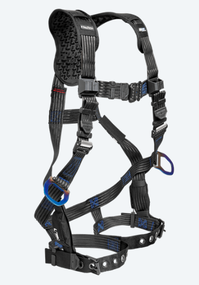 Falltech 81323D FT-One Ultra-Lite 3D Standard Non-Belted Full-Body Harness, Tongue Buckle Legs | Each