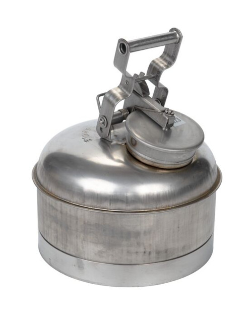 Justrite 1323 Stainless Steel Disposal Safety Can - Each