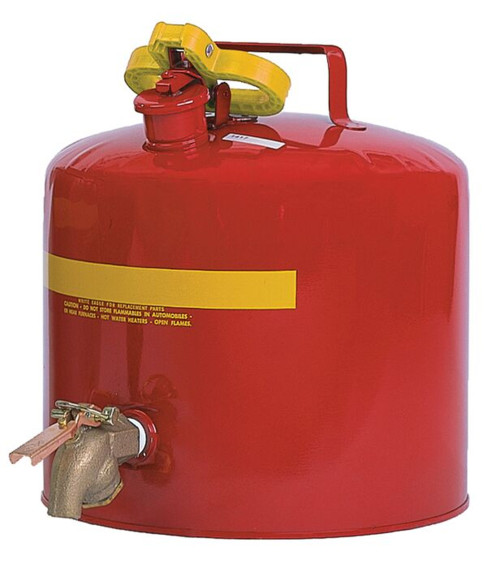 Justrite 1417 5 gal Faucet Safety Can - Each