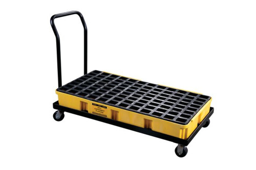Justrite 1637 2000 lb Spill Containment Cart and Pallet - Each