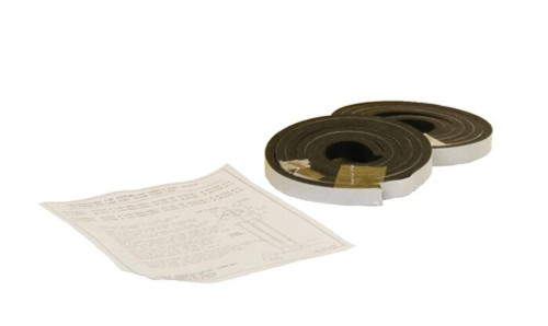 Eagle 1739KIT Black 84 in Fluted Bollard Post and Sleeve Combo Installation Kit - Each