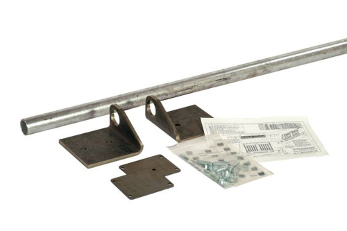 Justrite 1796 Black and Silver Metal Fixed Dock Plate Installation Kit - Each