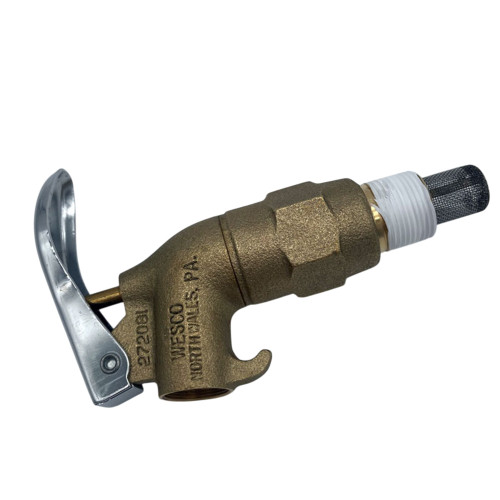 Justrite 1974B Brass Safety Can Faucet - Each