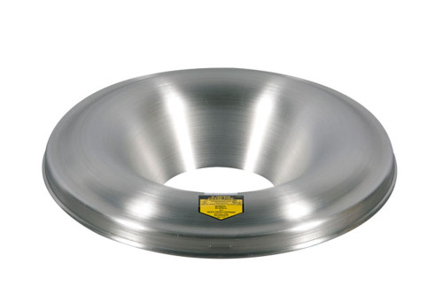 Justrite 26512 5.25 in Aluminum Trash Can Head - Each