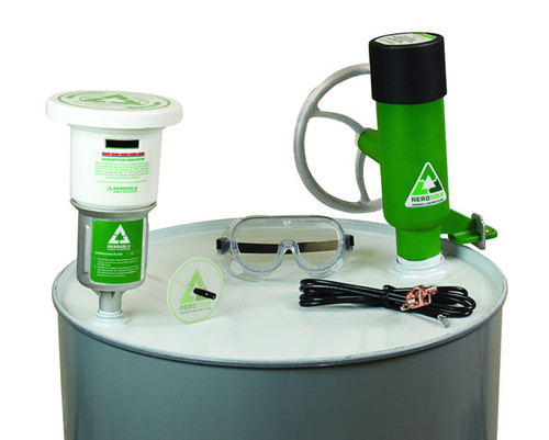 Justrite 28100 Aircraft Aluminum Premium Aerosol Can Recycling System - Each