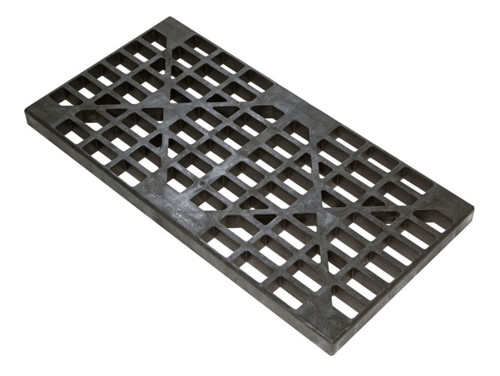 Justrite 28259 Recycled Polyethylene Black 2 Drum Drum Grate - Each