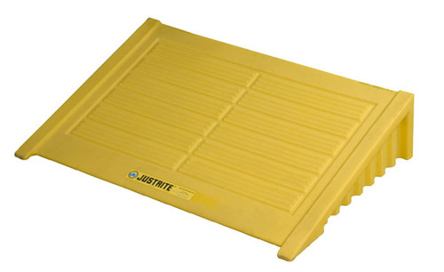Justrite 28620 1000 lb Yellow Spill Containment Ramp - Each