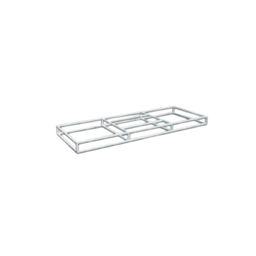 Checkers Safety AMRK Metal 96 in Turn-A-Rack Metal Ground Protection Transport Storage Skid - Each
