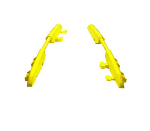 Checkers Safety CPRL-5GP-Y Yellow Polyurethane Accessibility Rail - Each