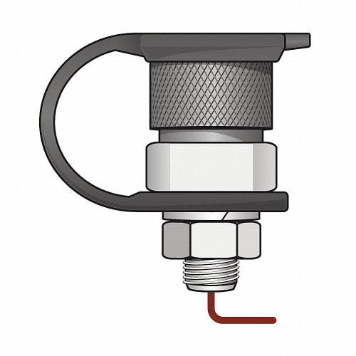 Checkers Safety FSQD-BPT 1 in Female Quick Disconnect Base Mount - Each