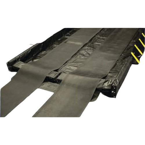 Justrite T8427TM Black XR5 Coated Fabric Talon Track Mat - Each