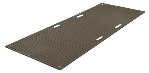 Checkers Safety VM38HH8 95 Ton Black Ground Protection Mat - Each