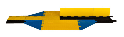 Checkers Safety WSA-125-KIT1-HS 1.25 in Yellow/Black/Blue AMS Accessibility Ramp Kit - Each
