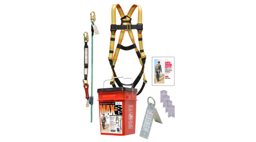 Super Anchor Safety 3203 MAX-SG 340 lb Fall Protection Safety Kit with SuperGrab - 1/Box