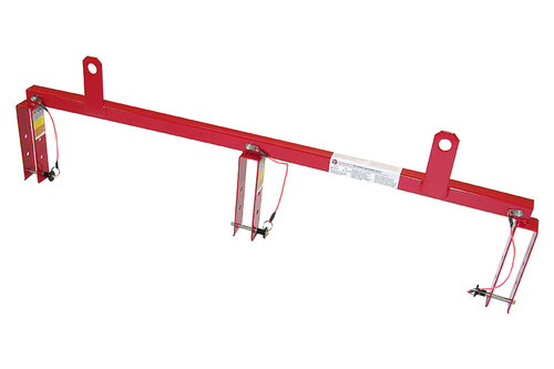 Super Anchor Safety 1013 Mild Steel 2 x 4 ft/2 x 6 ft /2 x 8 ft Combination Safety Bar - 1/Pack
