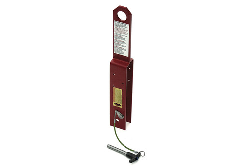 Super Anchor Safety 1014 ARS 430 Stainless Steel 11 ga 2 x 8 in Movable Temporary Anchor - 1/Pack