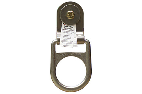 Super Anchor Safety 1028-P Zinc Plated Steel Swivel-D Anchor - Each