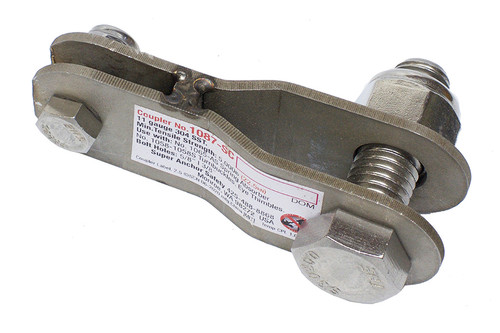 Super Anchor Safety 1087-SC 13/16 x 1-1/4 in 1-3/8 in 4 in Rigging Coupler Link - Each