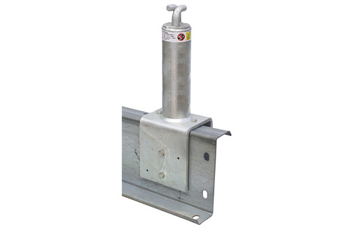 Super Anchor Safety 1126-12AP CRZ-A 12 in 3 in Parallel Orientation Z-Purlin/Wood Beam Anchor - Each