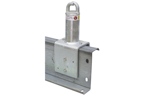 Super Anchor Safety 1126-6BP CRZ-B 6 in 3 in Perpendicular Orientation Z-Purlin/Wood Beam Anchor - Each
