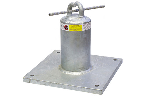 Super Anchor Safety 1400-PG 4.5 in SCH 80 Loop Top Anchor - Each