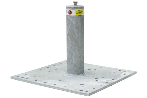 Super Anchor Safety 1480-G CTT 3 in Threaded Top Anchor - Each