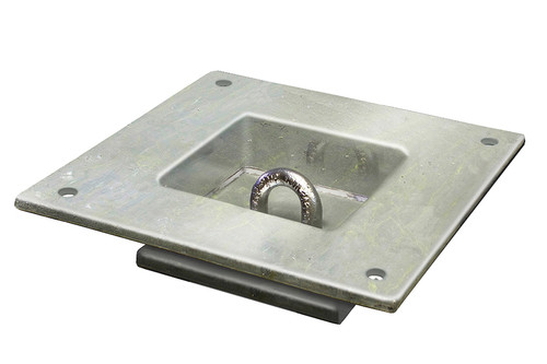 Super Anchor Safety 1604-G CCRV High Speed Steel 7 in L x 7 in W x 1/4 in Thk Commercial Vault Anchor - Each