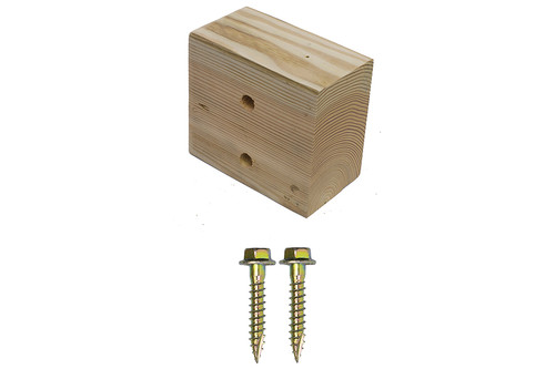 Super Anchor Safety 2049 4 x 5 x 6 in Z-Purlin Wood Block - Each