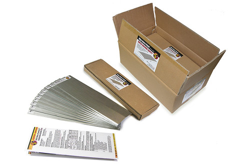 Super Anchor Safety 2401-B Zinc Plated 20 ga Steel Retro-Flash System - 80/Box