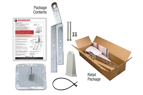 Super Anchor Safety 2811 Z-Purlin Anchor Kit - 1/Pack