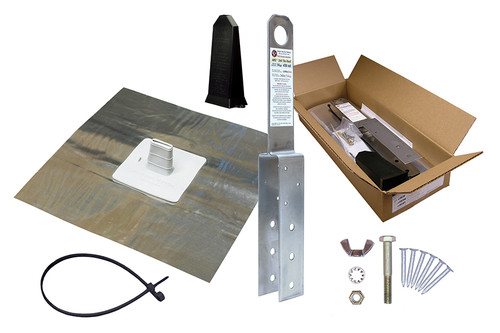 Super Anchor Safety 2820 ARS Tile-Roof Fall Arrest Anchor Kit - 1/Box