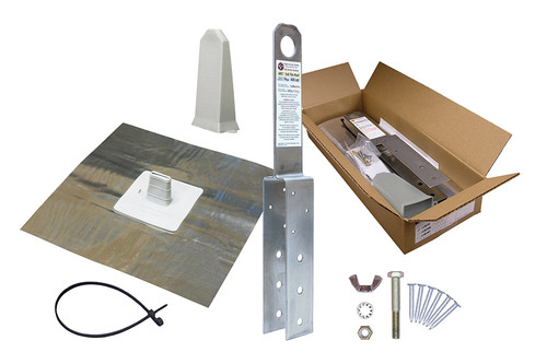 Super Anchor Safety 2820-G ARS Tile-Roof Fall Arrest Anchor Kit - 1/Box