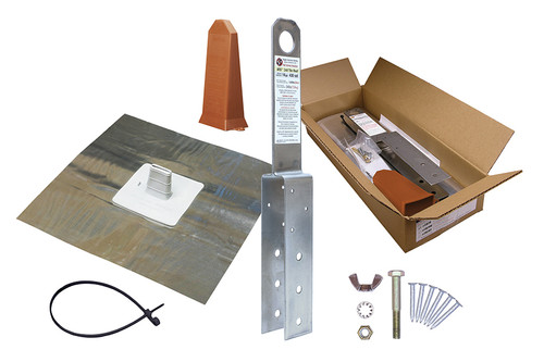 Super Anchor Safety 2820-T ARS Tile-Roof Fall Arrest Anchor Kit - 1/Box