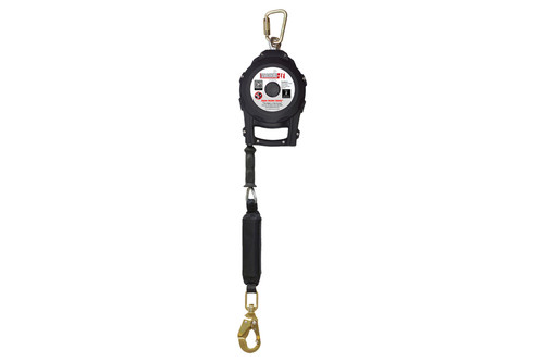Super Anchor Safety 2901B-LE50 SideWinder 50 ft 130-160 lb (Medium) Leading Edge Self Retracting Lifeline with Twist Lock Carabiner - 1/Box