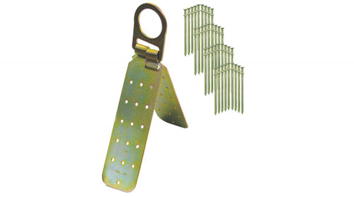 Super Anchor Safety 3006-20 Zinc Coated Steel 11 ga Roof Anchor - 20/Box
