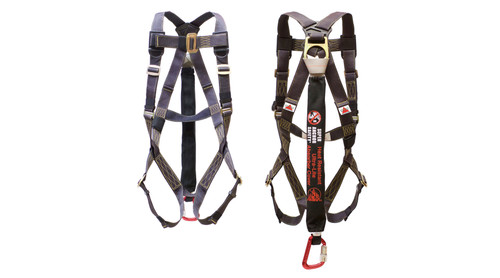 Super Anchor Safety 6174 Pass Through 1-3/4 in Polyester Full Body Harness - Each
