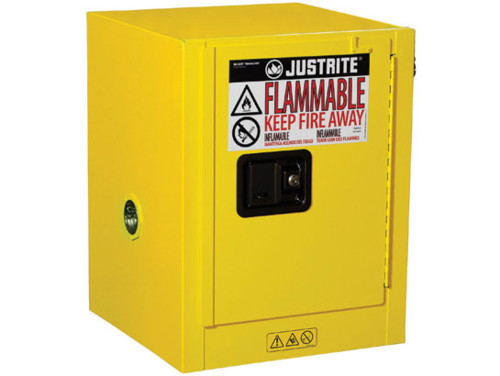 Justrite 890400 Sure-Grip EX Countertop Flammable Cabinet - Each