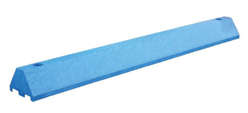 Justrite CS4S-B Recycled Plastic Parking Stop - Each