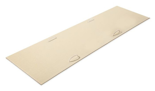 Justrite N2272HD Tan Fiberglass Lawn Mud-Traks Ground Protection Mat - Each