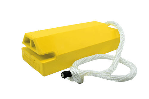 Justrite AC4614-LR Polyurethane Aviation Wheel Chock