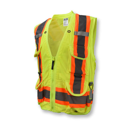 Radians Heavy Duty Cruiser Vest with Back Pouch X-Back (SV030X-2)
