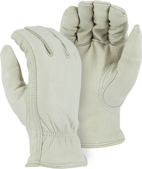 Majestic Glove 1511 Cowhide Leather Winter Lined Driver's Gloves, Multiple Sizes Available