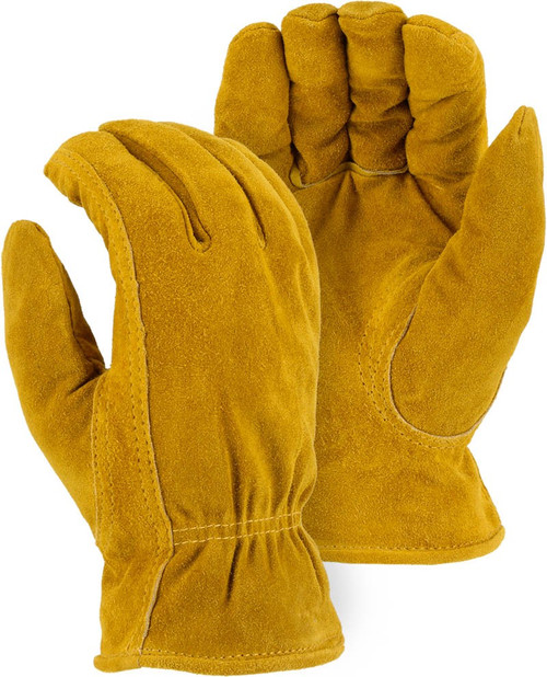 Majestic Glove 1513 Cowhide Leather Winter Lined Driver's Gloves, Multiple Sizes Available