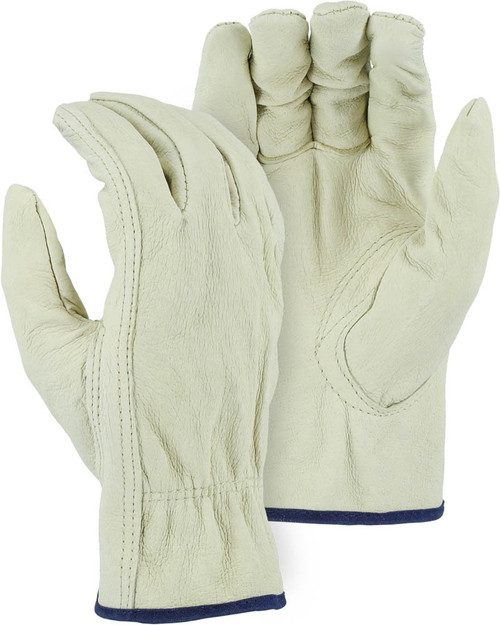 Majestic Glove 2510P Grain Pigskin Driver's Gloves, Multiple Sizes Available