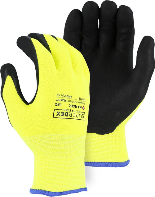 Majestic Glove SuperDex 3228HYT Nylon/Acrylic Thermal Winter Lined Gloves, Multiple Sizes Available