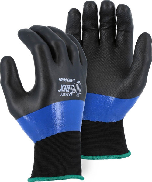 Majestic Glove SuperDex 3237 Nylon Micro Foam Nitrile Gloves, Multiple Sizes Available