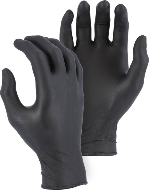 Majestic Glove 3273BK 100% Nitrile Powder Free Single Use Disposable Gloves, Multiple Sizes Available