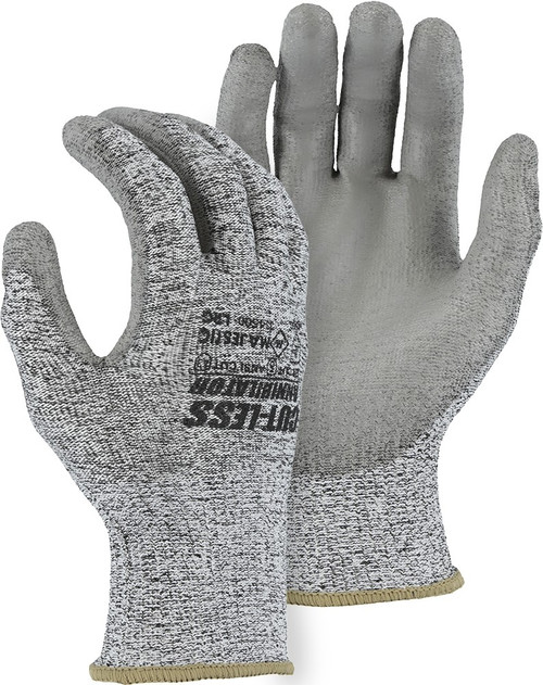 Majestic Glove Cut-Less Annihilator 33-1500 HPPE Seamless Knit Cut Resistant Gloves, Multiple Sizes Available