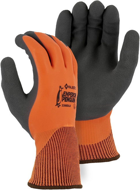 Majestic Glove Emperor Penguin 3398DLO Nylon/Acrylic Waterproof Winter Lined Winter Lined Gloves, Multiple Sizes Available